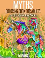 Myths Coloring Book for Adults