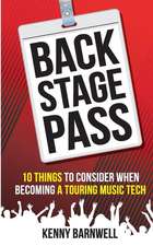 Backstage Pass