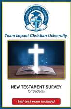 New Testament Survey for Students