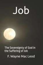 Job: The Sovereignty of God in the Suffering of Job