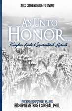 As Unto Honor: Guide to Financial Integrity in Giving