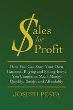 Sales for Profit