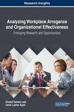 Analyzing Workplace Arrogance and Organizational Effectiveness