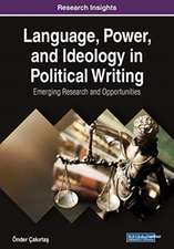 Language, Power, and Ideology in Political Writing