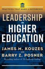 Leadership in Higher Education