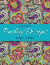 Coloring Paisley Designs for Adults