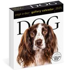 Dog Page-A-Day(r) Gallery Calendar 2025