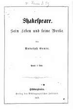 Shakespeare Sein Leben Und Seine Werke