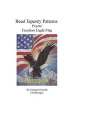 Bead Tapestry Patterns Peyote Freedom Eagle Flag