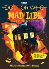 Doctor Who Mad Libs