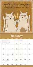 A Year of Snarky Cats 2025 Wall Calendar