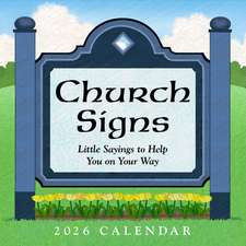 Church Signs 2026 Day-to-Day Calendar