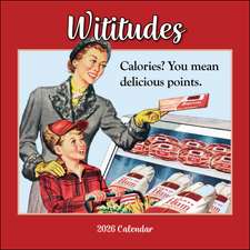 Wititudes 2026 Wall Calendar