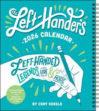 Left-Hander's 12-Month 2026 Weekly Planner Calendar