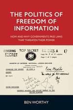 Politics of Freedom of Information