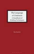 The Language of Contracts: A Handbook of Drafting Techniques