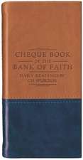 Chequebook of the Bank of Faith - Tan/Blue