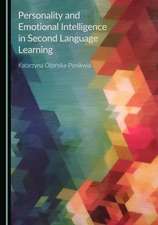 Personality and Emotional Intelligence in Second Language Learning