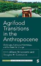 Agrifood Transitions in the Anthropocene