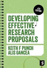Developing Effective Research Proposals