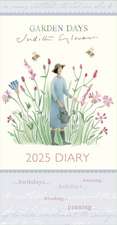 Garden Days Deluxe Slim Diary 2025