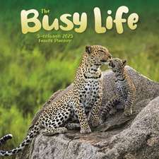 Busy Life Planner Wall Calendar 2025