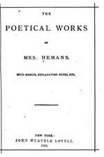 The Poetical Works of Mrs Hemans