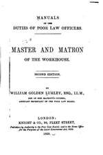 Master and Matron of the Workhouse