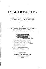 Immortality Inherent in Nature