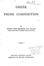 Greek Prose Composition