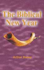 The Biblical New Year