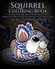 Squirrel Coloring Book