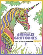 Livre de Coloriage Pour Enfants Animaux Griffonnes 2