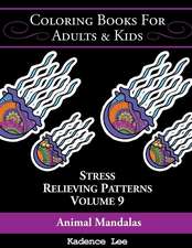 Coloring Books for Adults & Kids, Volume 9