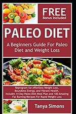 Paleo Diet Cook Book for Beginners.