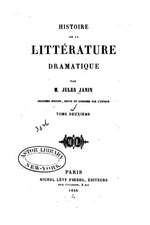 Histoire de La Litterature Dramatique