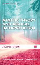 Mimetic Theory and Biblical Interpretation