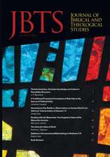 Journal of Biblical and Theological Studies, Issue 2.1