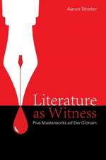 Literature as Witness