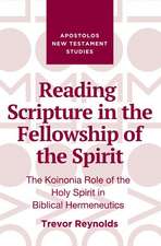 Reading Scripture in the Fellowship of the Spirit