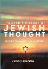 Toward a History of Jewish Thought