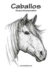 Caballos Libro Para Colorear Para Adultos 1