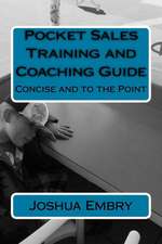 Pocket Sales Training and Coaching Guide