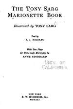 The Tony Sarg Marionette Book