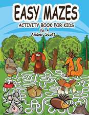 Eazy Mazes Activity Book for Kids - Vol. 4