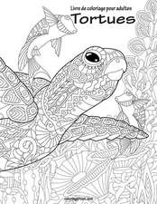 Livre de Coloriage Pour Adultes Tortues 1