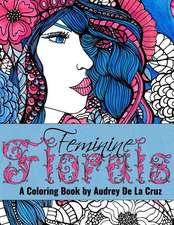 Feminine Florals Coloring Book