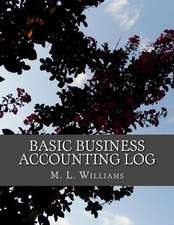 Basic Business Accounting Log