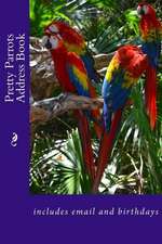 Pretty Parrots Address Book