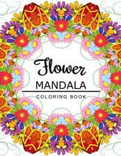 Flower Mandala Coloring Book